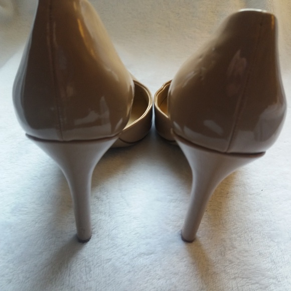 MERONA D'Orsay Womens Tan Heels Size 9.5 - Picture 6 of 8